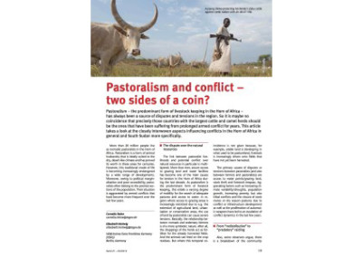 Pastoralism and conflict – two sides of a coin?