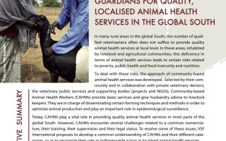 Community-Based Animal Health Workers (CAHWs): Guardians for quality, localised animal health services in the global South